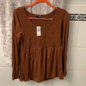 American Eagle Rustic Orange Top